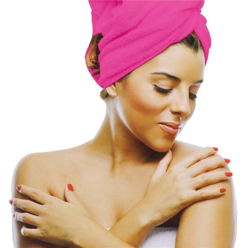 3 X MAURY'S TURBANTE IN MICROFIBRA PER ASCIUGARE I CAPELLI COLORI ASSORTITI