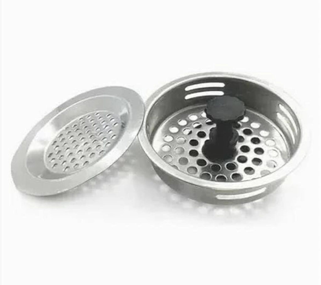 Set 4 Tappi per lavello da cucina 8.3cm con filtro di scarico per lavello 10400