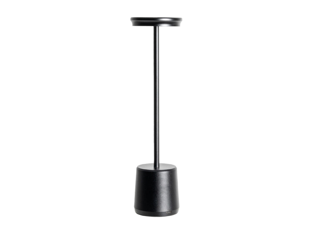 Lampada Led Da Tavolo Controllo Touch Ricaricabile Senza Fili Modello Reverse - Lampada - Nero