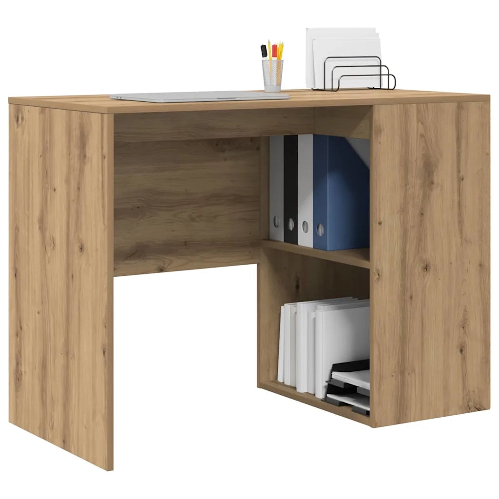 Scrivania | Tavolo da Ufficio Rovere artigianale 102 x 50 x 75 cm Legno multistrato