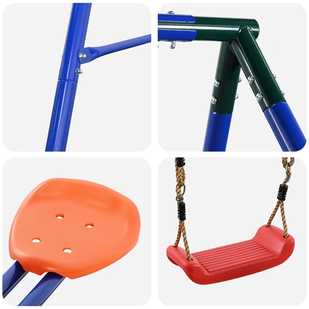 Struttura per Altalena da Esterno con Girello per fino a 3 bambini 42041289
