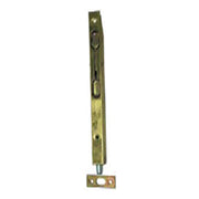 Catenaccio a leva ad incasso 200 x 40 mm. - bronzato