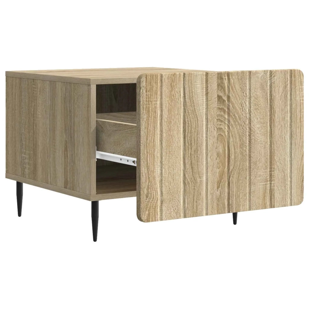 Tavolino da salotto con cassetto Rovere Sonoma 49 x 50 x 42 cm 894507