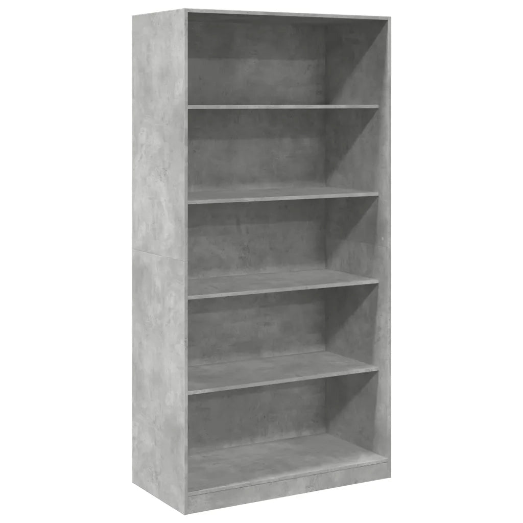 Armadio Grigio Cemento 100x50x200 cm in Legno tecnico 3307732