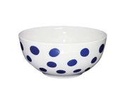 SCODELLA POIS BLU IN PORCELLANA- - cm.15 - 6 pezzi XTRA