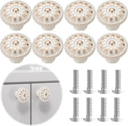 Pomelli porta finestra - Pomo di design per rinnovo sostenibile (8 pezzi)