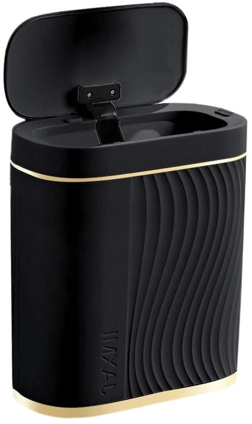 Contenitore di rifiuti intelligente automatico 8L con sensore per bagno e cucina, progettato per essere senza odori e stile.