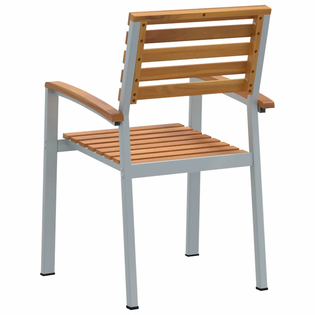 Sedia da Giardino 6 pcs Marrone 56 x 57 x 87 cm 3284391