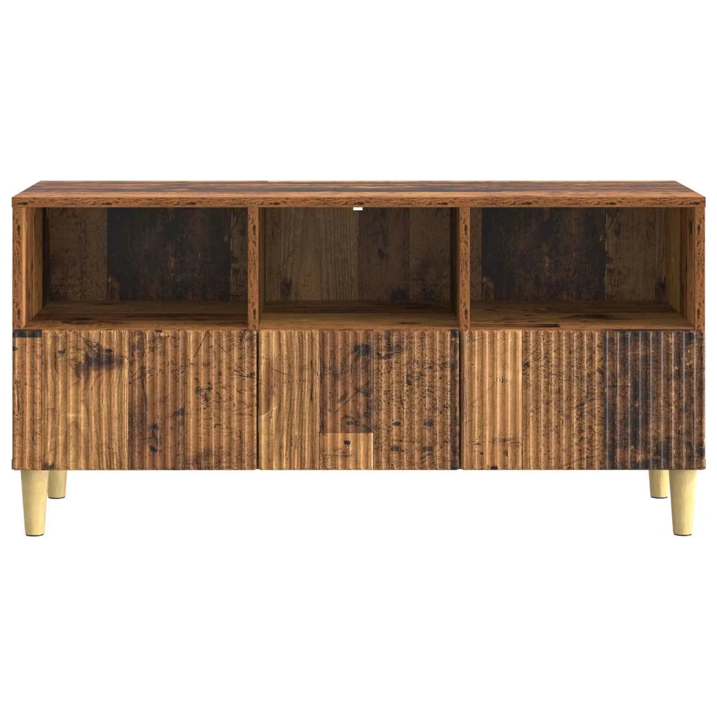 Mobile TV Legno antico 102 x 34,5 x 50 cm Legno ingegnerizzato