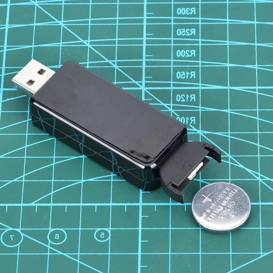 Caricabatteria per batterie alcaline a forma di anello 2032 - Caricabatteria per batterie ricaricabili 2032 - Batterie ricaricabili a forma di anello 36V - compatibile con LIR2032 LIR2025 LIR2016.