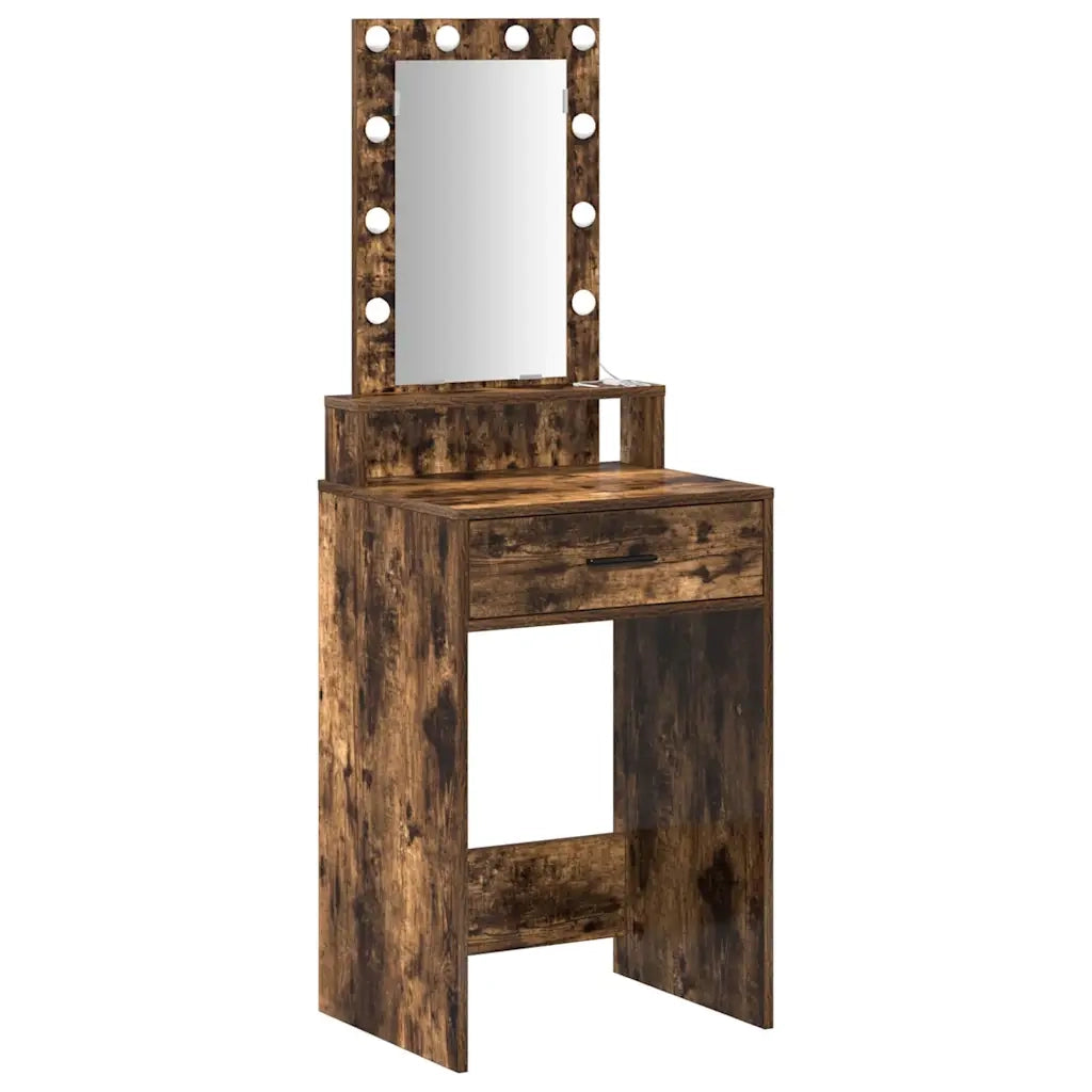 Tavolo da Trucco Marrone 50 x 41 x 140 cm Legno multistrato 865158