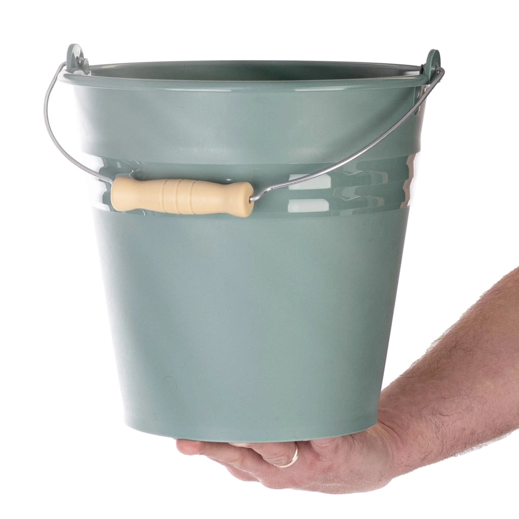 KADAX Wiadro z metalową rączką MEGI 7l 49645 zielo