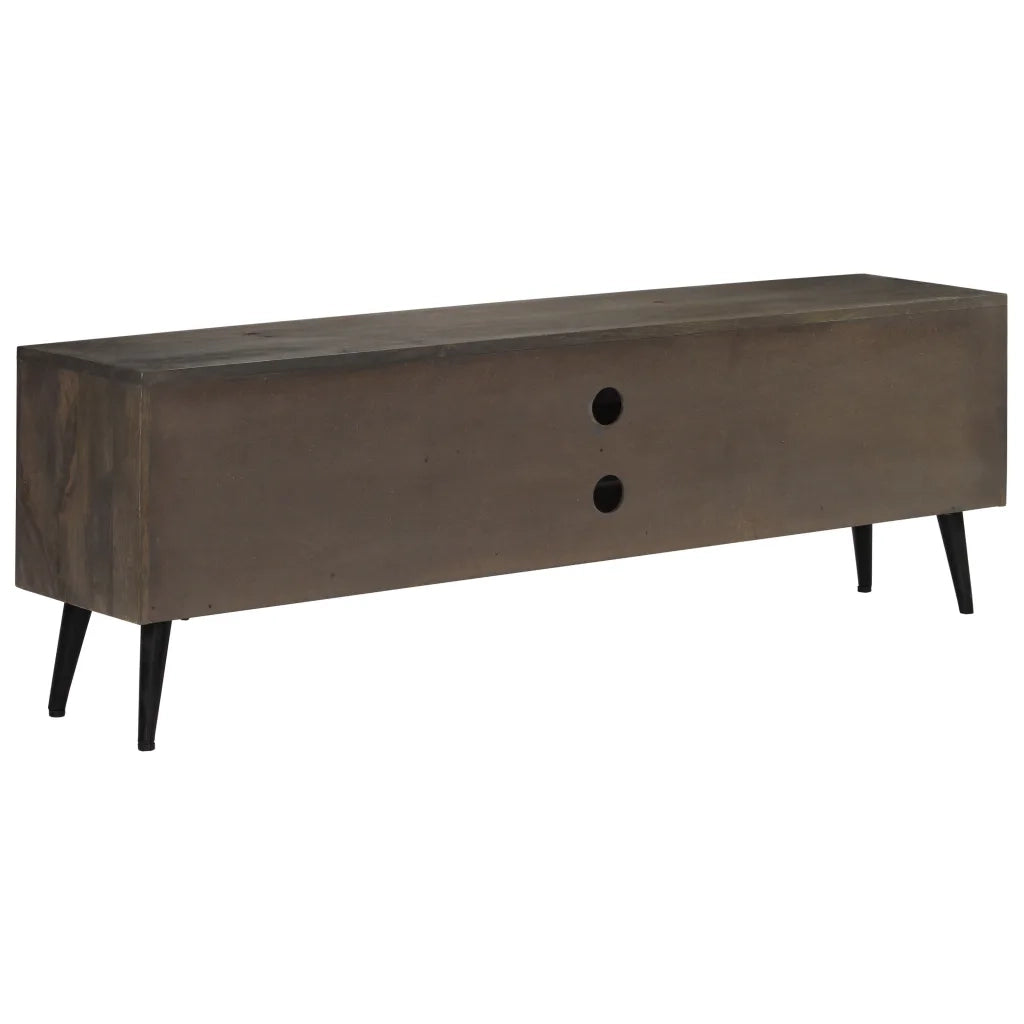 Mobile Porta TV in Legno Massello di Mango 140x30x45 cm 245910