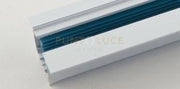 LED-TRACK-2M-INC BINARIO INCASSO TRIFASE BIANCO INCLUSO TAPPI 200X5,5X3,3CM
