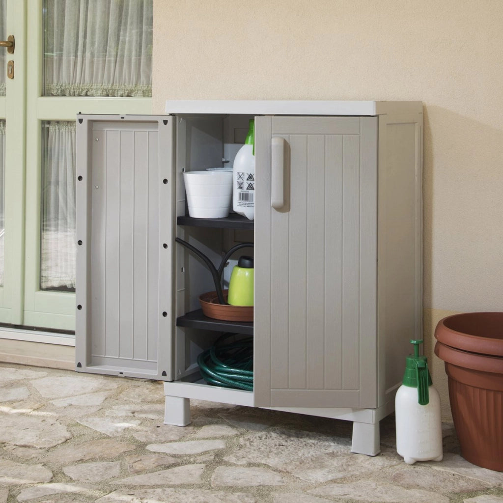 Toomax ARMADIO BASSO WOOD MIDI 65X37XH93CM TORTORA.