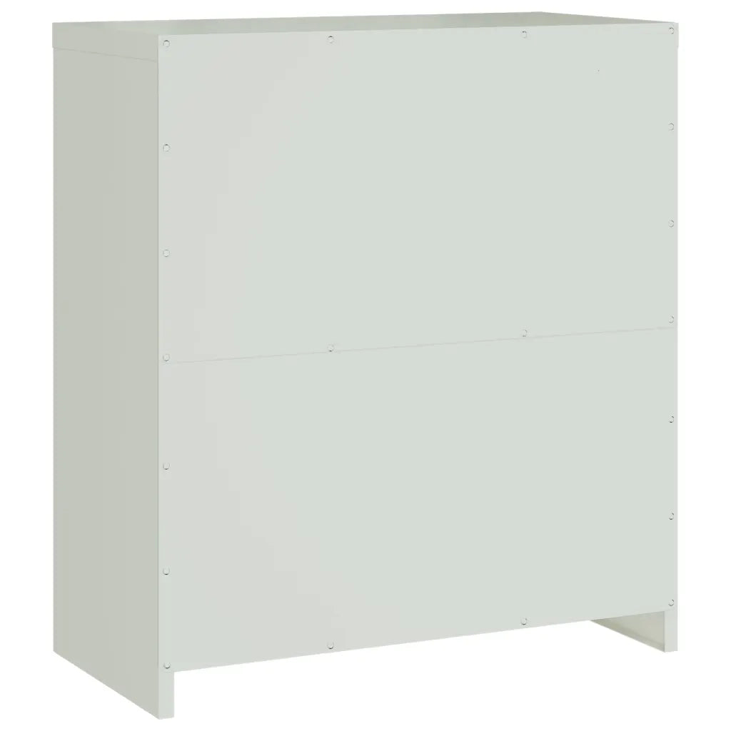Armadio Classificatore Grigio Chiaro 79x40x90 cm in Acciaio CFW4941203