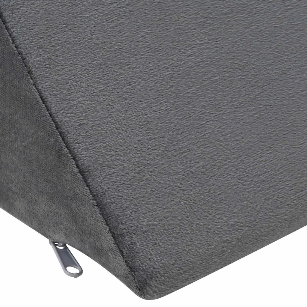 Cuscino per Gambe Grigio 68 x 25 x 21,5 cm Schiuma PU 42020193