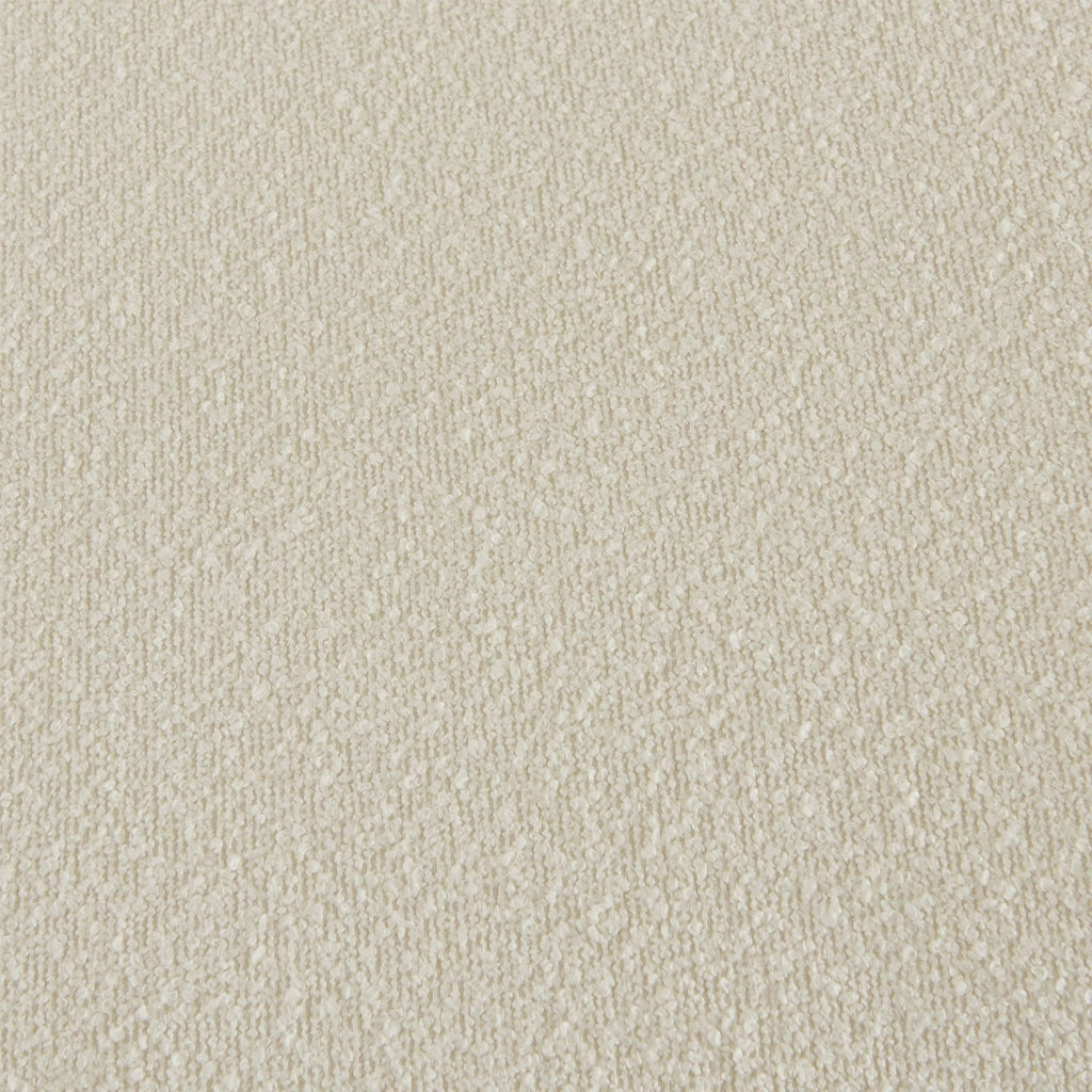 Modulo per divano modulare senza braccioli in bouclé, 1 posto, bianco