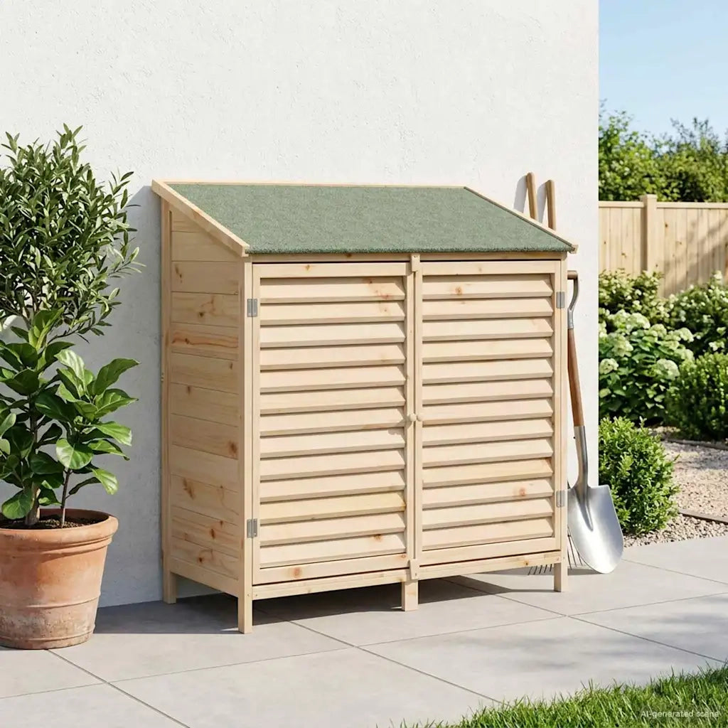Capanno da Giardino Naturale 106 x 56 x 113,5 cm