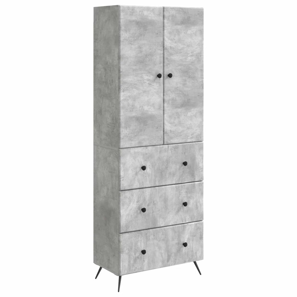 Set di armadi 2 pcs Grigio Cemento 66 x 34,5 x 90 cm 3416883