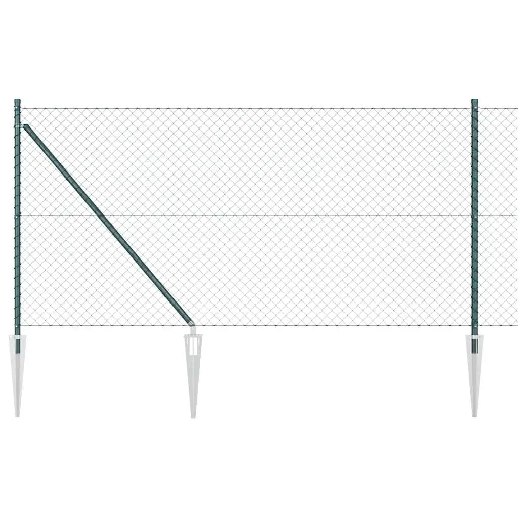 Palo della recinzione Verde 10 x 1 m (rete 40 x 40 mm)