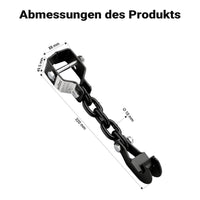 Farm Jack – Stoßstangen-Set, 48" Wagenheber bis 3000 kg mit max. Hubhöhe 105 cm plus Stoßstangen-Adapter