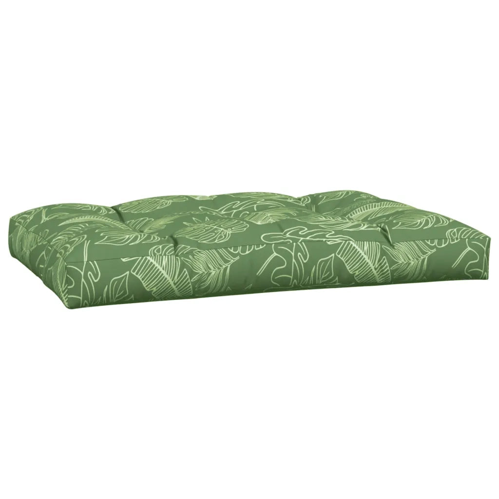 Cuscini per Pallet 2 pz Motivo a Foglie Tessuto 360752