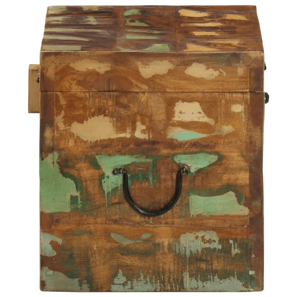 Scatola di Stoccaggio in Legno Massello di Recupero CFW4141414