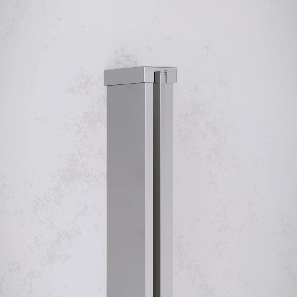 Parete doccia walk-in 120 cm 8mm opaco anticalcare h200 | Lazaros