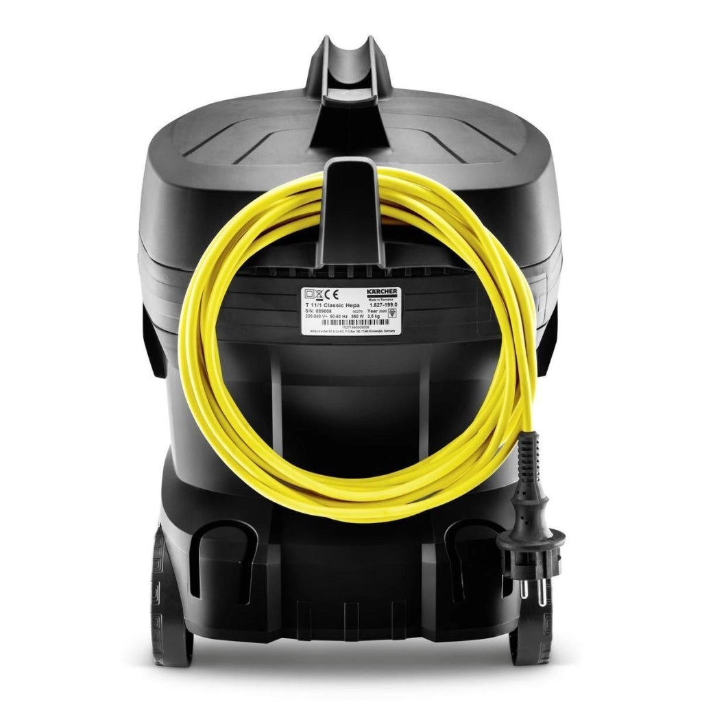 Kärcher ASPIRAPOLVERE PROFESSIONALE T 11/1 Classic HEPA Re!Plast
