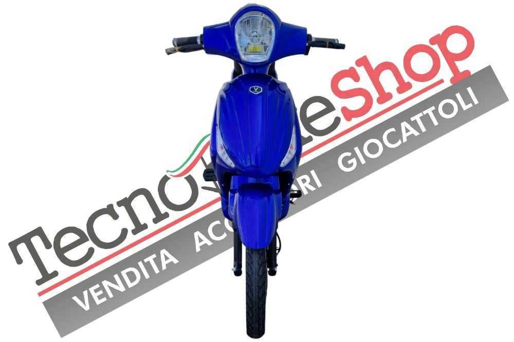 Bici Elettrica Scooter Velocipede Vitale NJT-007 250W  20Ah 48V Batteria a Grafene-Blu