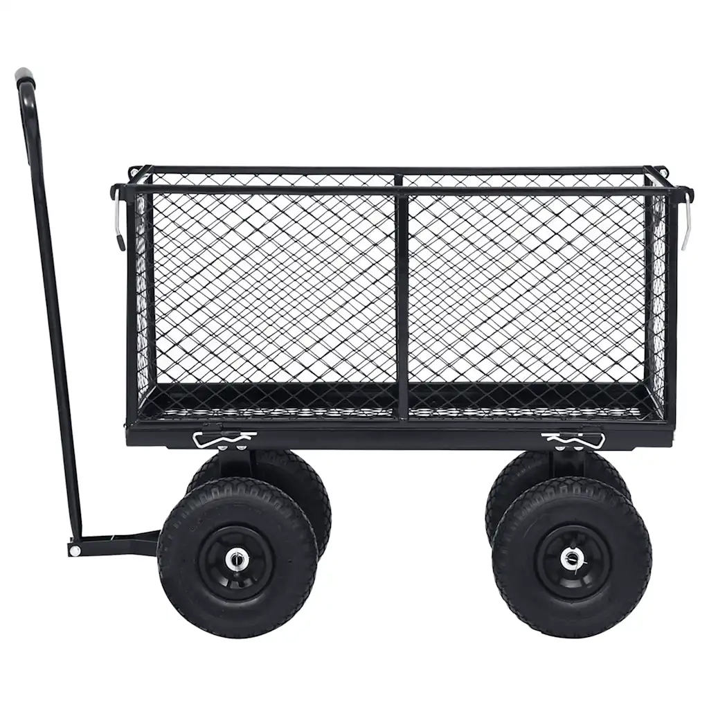 Carrello a Mano da Giardino Nero 350 kg CFW2347996