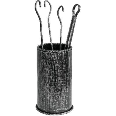 PIANTANA CAMINO KIT CILINDRO - FERRO BATTUTO H.CM 50 CF=PZ 5- 1 confezioni