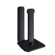 Portarotolo di riserva da muro in ottone, acciaio inox e Cromall 3224-02 Gedy serie OUTLINE Nero Opaco