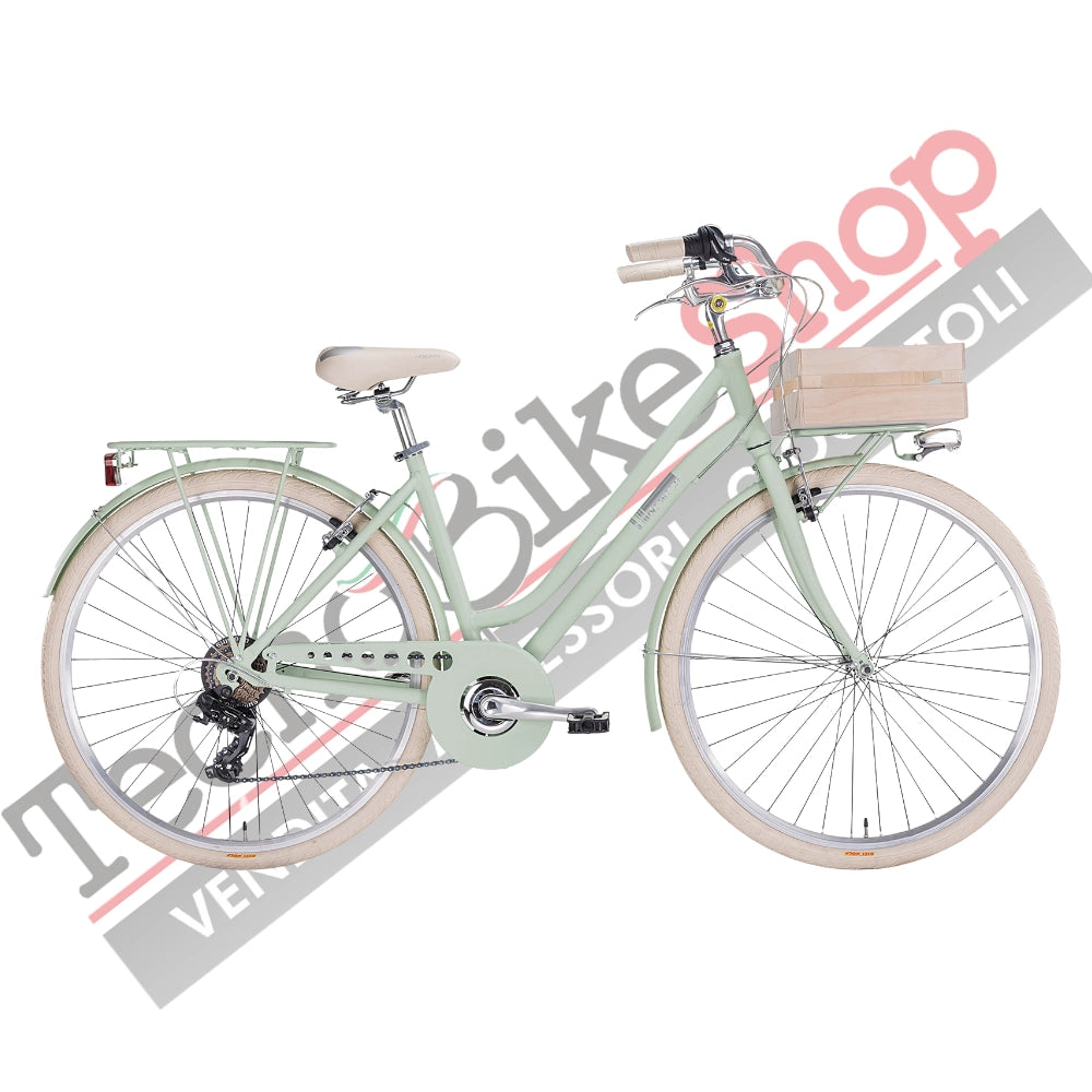 Bicicletta MBM UNISEX  APOSTROPHE  28 pollici 7V colore Verde Menta
