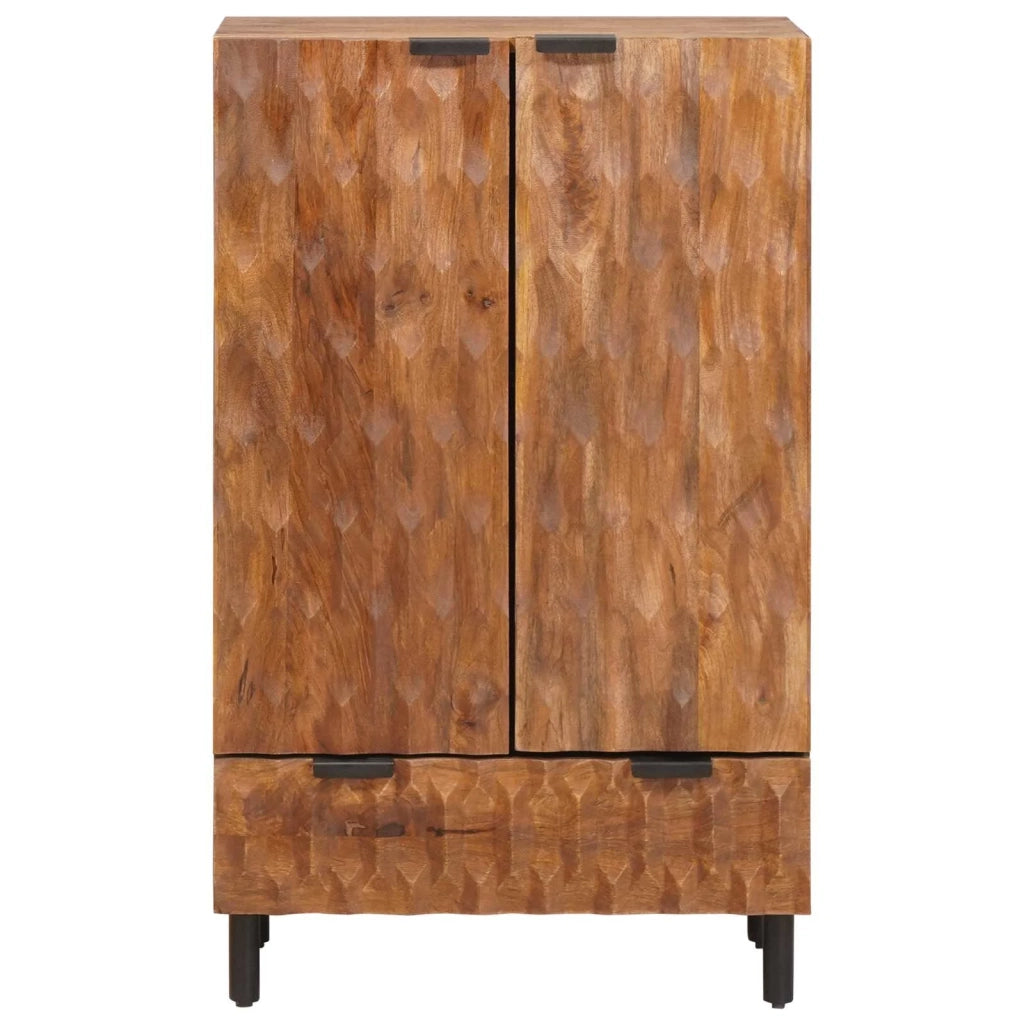 Credenza con cassetto Finitura Marrone Acacia 60 x 33 x 100 cm 4017930