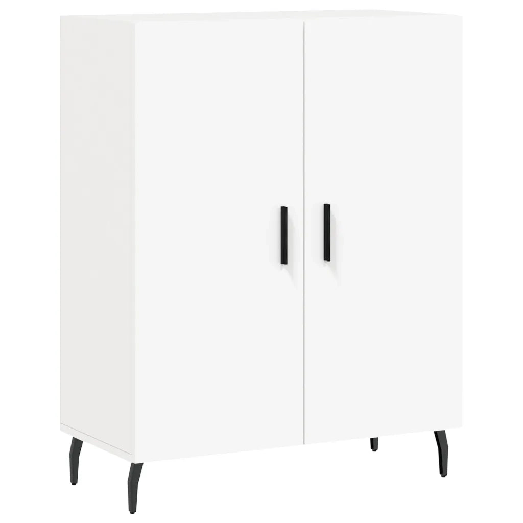 vidaXL Credenza Bianca 69,5x34x180 cm in Legno Multistrato