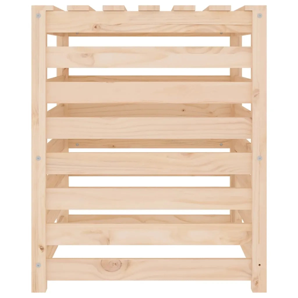 Compostiera 63,5x63,5x77,5 cm in Legno Massello di Pino 823808