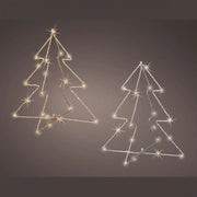 Albero di metallo con luci per interno 2ass