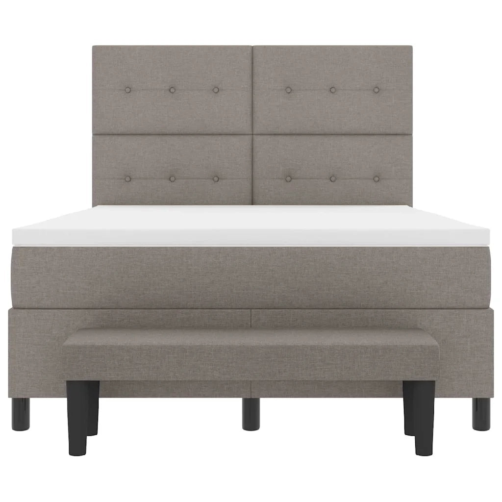 Letto a molle con testiera Talpa 160 x 200 cm Tessuto 3344083