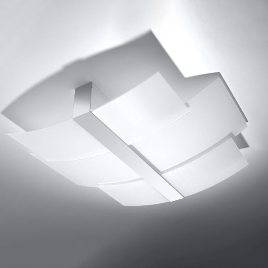 Lampada da soffitto e parete Celia Tangerine a 3 luci, cromo bianco, E27 LED