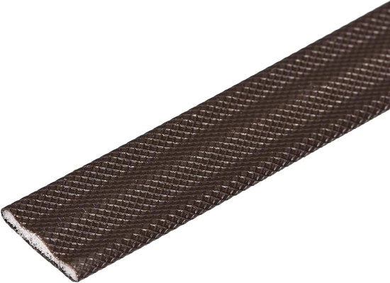 Striscia di sigillazione a schiuma 11mm x 2mm x 6,5 metri - autoadesiva - per porte e finestre - marrone