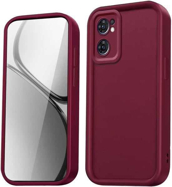 Copri Schermo in Silicone per Telefono - Modello per Oppo Find X5 Lite - Copertura con Angoli Rafforzati - Grip Antiscivolo - Resistenza al Colpo fino a 1,8 Metri
