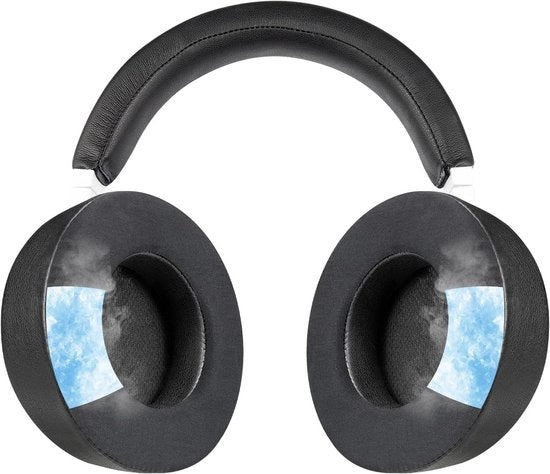 Proteine in pelle per cintura auricolare Earpads + gel per raffreddamento per orecchie per Headset Gaming Wireless XT SE - pezzo di ricambio