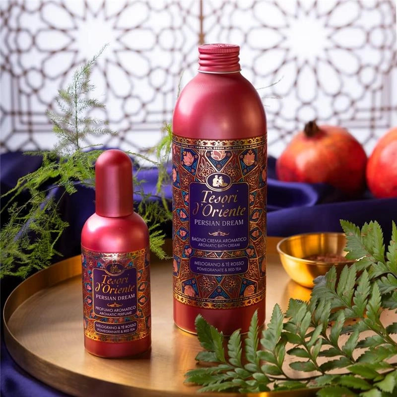 TESORI D'ORIENTE PERSIAN DREAM BAGNOCREMA AROMATICO MELOGRANO & TÈ ROSSO 500ML