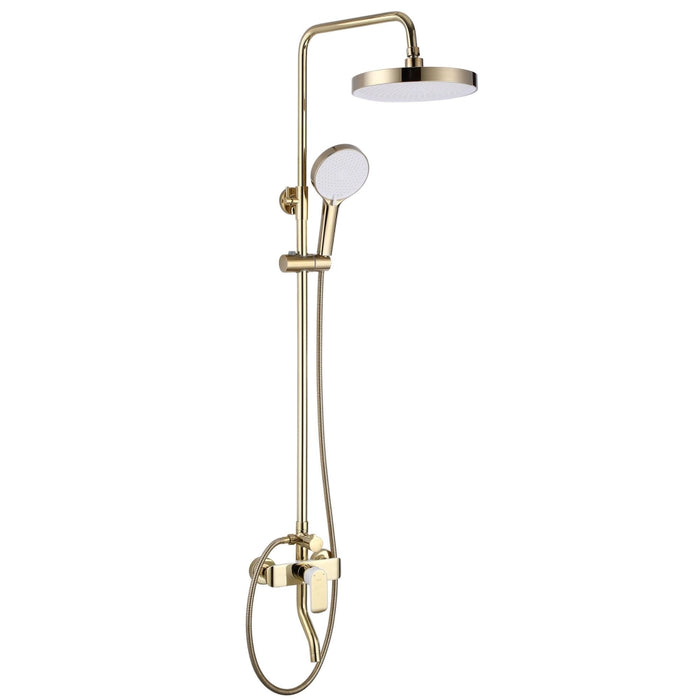 Set Doccia Rea Bloom White Gold