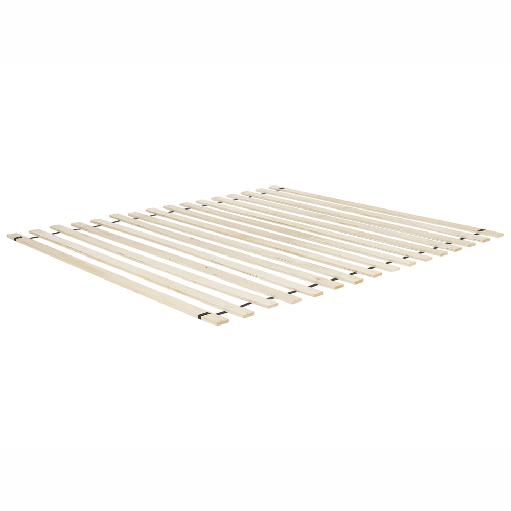 Letto matrimoniale in bouclé con struttura a doghe 180 x 200 cm stile classico camera da letto
