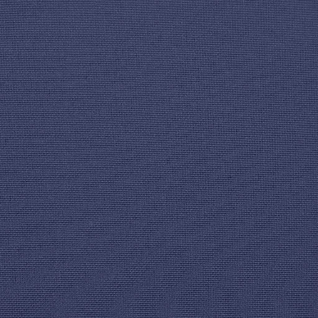 Cuscini per Pallet 4 pz Blu Marino 40x40x3 cm in Tessuto Oxford 378359