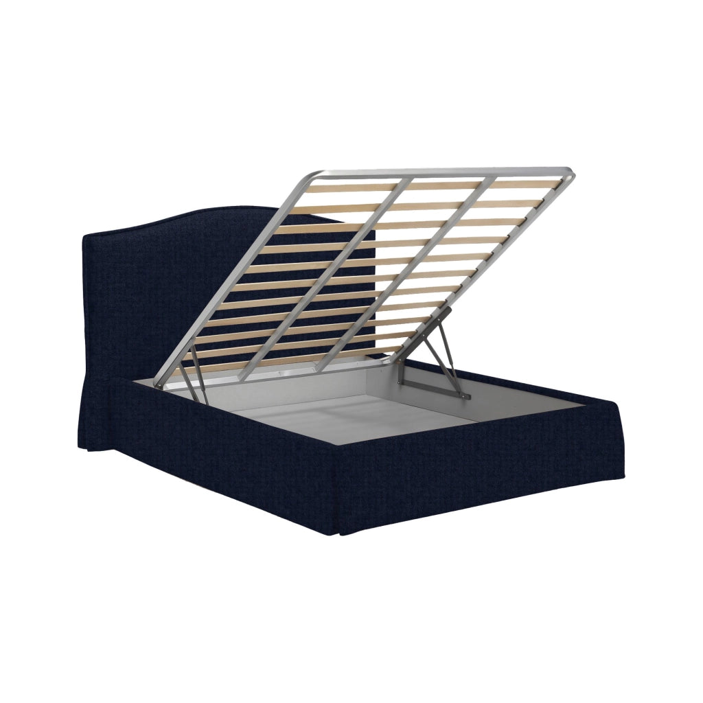 Blyth, Letto Piazza e Mezza Sfoderabile Made in Italy, Viola Scuro