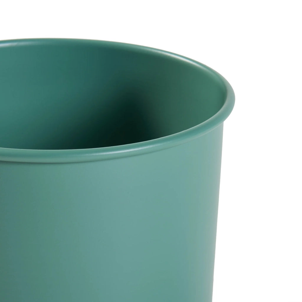Portavasi da esterno 63 x 29 x 21 cm metallo verde 03_0010314